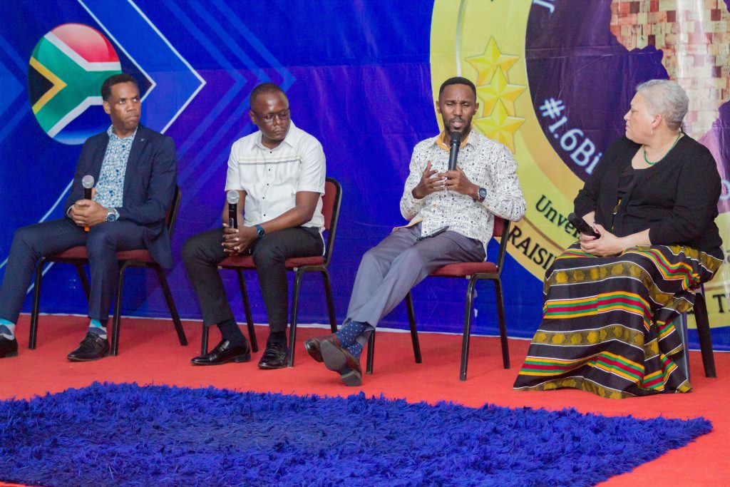 robert dennis kalule founder & president africa global missions global, vice president min harriet jordan rand africa global investments and missions forum 2023, in kemptonpark south africa